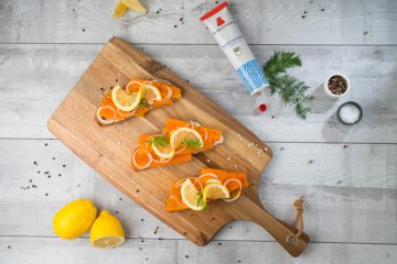 Rezept vegane Lachs-Stulle Zwergannaise