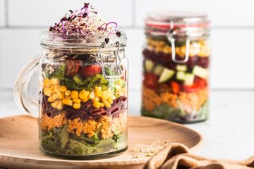 Rezeptbild Schichtsalat mit Streich